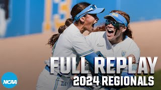 UCLA vs Virginia Tech 2024 NCAA softball regional final  FULL REPLAY [upl. by Opaline589]