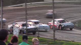 Hummingbird Speedway 81024 Scaifes Automotive amp Repair LLC Pure Stock Heat Race 1 [upl. by Anayeek]