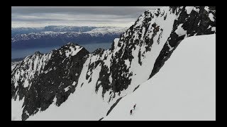 Skiing Lyngen Alps  Lyngsalpene Tromsø HD [upl. by Assira]