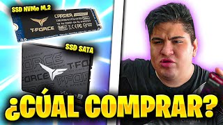 ⚠️SSD SATA vs SSD NVMe M2 ¡NO COMPRES sin ver ESTO⚠️ [upl. by Inerney976]