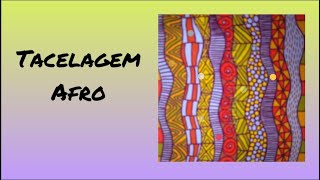 AULA DE ARTES  Tecelagem Afro [upl. by Vallonia]