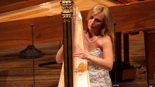 JANA BOUŠKOVÁ plays BEDRICH SMETANA VLTAVA MOLDAU arrfor solo harp by Hanus Trnecek [upl. by Ly755]