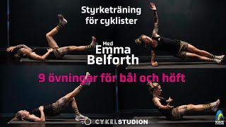 Styrketräning för cyklister  Del 1 bål och höftövingarna du kan göra hemma [upl. by Tychonn]