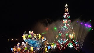 TDS 4K ディズニークリスマス2017「カラー・オブ・クリスマス」New costume is pretty ！quotColor of Christmasquot at Disney Sea [upl. by Pompea]