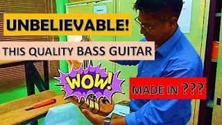 Unboxing Aliexpress Ken Smith Bass Guitar BOOM [upl. by Eirok]