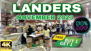 LANDERS  NOVEMBER 2023  PART 1  UPDATED  BUY 1 TAKE 1 CHRISTMAS SALE   Len TV Vlog [upl. by Artemla]