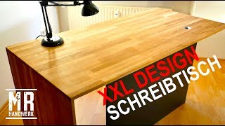 DESIGN SCHREIBTISCH selber bauen Teil 2 [upl. by Irap]