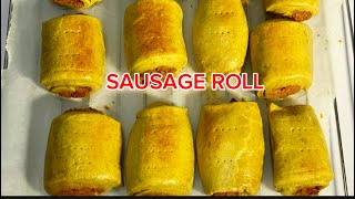 NIGERIAN SAUSAGE ROLL  A VERY EASY RECIPE [upl. by Hardy]