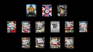 All Grand Theft Auto themes 19972013 [upl. by Georgina192]