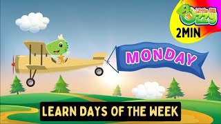 Learn Days Of The Week  Monday To Friday Calendar  Kids Educational Videos  Children Learning [upl. by Rebmaed322]