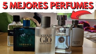 5 de LOS MEJORES PERFUMES CLÁSICOS DE HOMBRE [upl. by Louanne293]