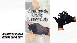 Guantes de Nitrilo Heavy Duty HD [upl. by Giff]