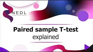 Paired sample Ttest explained Excel [upl. by Janicki473]