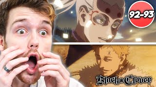 JULIUS VS LICHT  Black Clover Episode 9293 Reaction [upl. by Simson933]