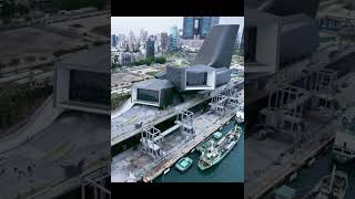 KAOHSIUNG PORT CRUISE TERMINAL TAIWAN  Dynamic 3Dimensional Structure civilengineering [upl. by Snodgrass]