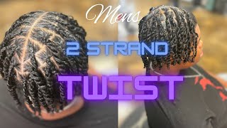 TWO STRAND TWIST  Juicy Twist  Men’s Twist [upl. by Barayon91]