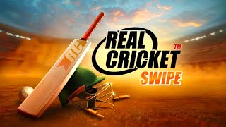 REAL CRICKET SWIPE OFFICIAL LAUNCH FIRST GAMEPLAY 🔥 [upl. by Aiuqes948]