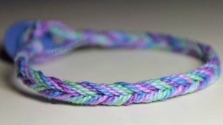 Tutorial Petite Fishtail Friendship Bracelet [upl. by Sillert618]