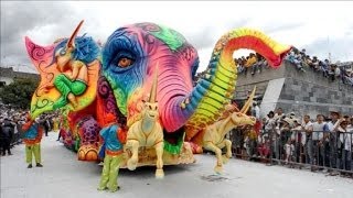 Carnaval de Negros y Blancos en Colombia [upl. by Alsi860]