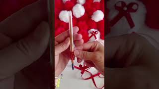 Coleção Canetas decoradas natalinas 🎁 [upl. by Tressa]