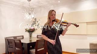 Ysaye  Sonata no 2 Obsession Carolina Kliemann  violino [upl. by Peregrine]