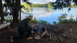 4 Days Canoeing and Camping in the Adirondack Wilderness [upl. by Gnud]