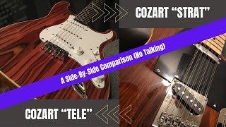 Compare Cozart “Strat” and “Tele” Electric 12Strings No Talking [upl. by Siroval]