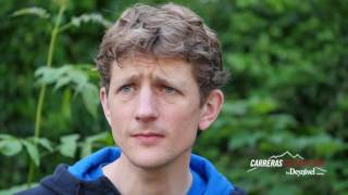 Interview with Marc Lauenstein trail runner 2nd position in Zegama 2016 [upl. by Frederica]