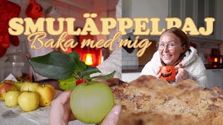 BAKA SMULÄPPELPAJ MED MIG 🍎 [upl. by Katzman508]