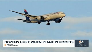 Dozens hurt when plane plummets [upl. by Norton]