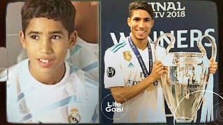 Achraf Hakimi From The Suburbs Of Madrid To The Lights Of PSG [upl. by Zonnya462]