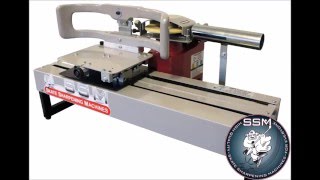 Skate sharpening machine SSM TT3 [upl. by Ahseuqal]