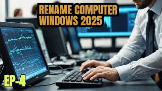 Tutorial Renaming Computer Names on Windows Server 2025 [upl. by Eresed885]