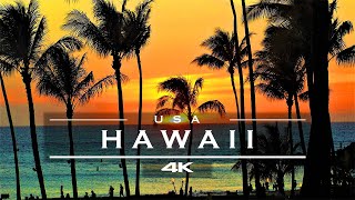 Hawaii USA 🇺🇸  by drone 4K [upl. by Nickolaus672]