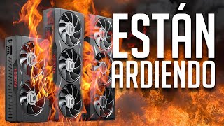 ¡Se están ARRUINANDO la serie RX 6000 de AMD CUIDADO [upl. by Eneloj]