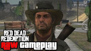 XSX Red Dead Redemption Raw Gameplay P5 First Time Playing 1080p [upl. by Inattyrb]