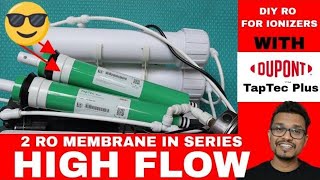 DIY for Best RO Water Ionizer using DuPonts TapTec™ Plus RO Membrane [upl. by Myrvyn]