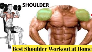 Best Shoulder Workout At Home  Shoulder Exercises  Home Workout  Shoulder Workout [upl. by Niki]