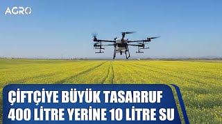 Çiftçi 400 Litre Yerine 10 Litre Su Harcıyor Tarımsal Drone Teknolojileri  Tarımda Yenilikçiler [upl. by Eivad]