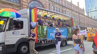 MANCHESTER PRIDE PARADE AUG2022MANCHESTER PRIDE FESTIVAL 2022manchestercity [upl. by Angelita907]