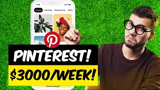 Pinterest Affiliate Marketing Using Amazon Affiliate Marketing Tutorial 5000Week Strategy [upl. by Loredana]