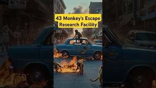 Real Life 28 Days Later More Than 40 Monkeys Escape Research Facility in South Carolina [upl. by Adev392]