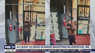 At least 22 dead another 30 injured in mass shooting in Lewiston Maine [upl. by Vaenfila]