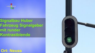 Signalbau Huber Fahrzeug Signalgeber mit runder Kontrastblende [upl. by Lorita]