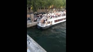 Exploring Pont des Arts Paris Famous Love Lock Bridge [upl. by Wynny]