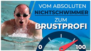 Brustschwimmen lernen in 60 Minuten 20 einfache Schritte [upl. by Sedecrem]