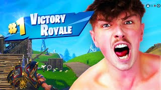 MORGZ Gets Fortnite VICTORY ROYALE amp Goes Crazy highlights [upl. by Lipsey336]