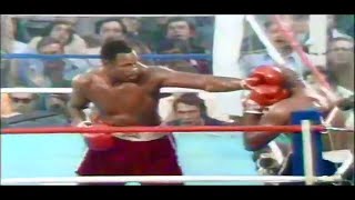 Earnie Shavers v Larry Holmes I  1978 highlights [upl. by Neenad]