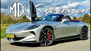 MG Cyberster GT  REVIEW on AUTOBAHN [upl. by Glass688]