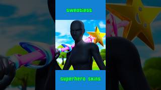 These are the 3 SWEATIEST SUPERHERO SKINS in Fortnite 2024 fortnite superhero [upl. by Attelliw]